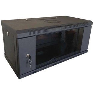 Hypernet PL-WMNC-4U ProLine 4U 600x450 Шафа коммутаційна настінна розбірна чорна 99-10028901 фото