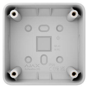 Ajax SurfaceMounting box white Монтажна коробка 99-10025005 фото