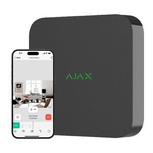 Відеореєстратор Ajax NVR (16ch) (8EU) black 99-00014687 фото