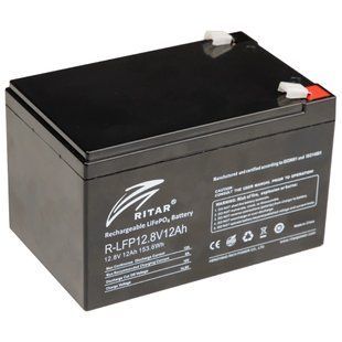 Ritar R-LFP12.8V12AH Акумуляторна батарея 99-00018504 фото