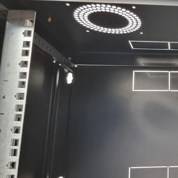 EServer 6U 600х500х370 скло, чорна Шафа 99-10027985 фото