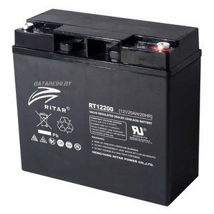 Ritar RT12200 (12V20AH) Акумуляторна батарея 99-10029571 фото