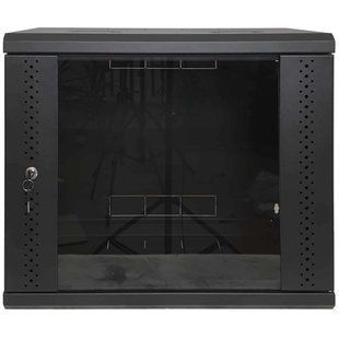 EServer 9U 600х500х503 скло, чорна Шафа 99-10027987 фото