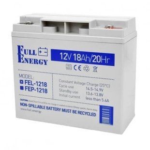 Full Energy FEL-1218 18 А&bull;г 12В Свинцево-кислотна акумуляторна батарея 99-00008453 фото