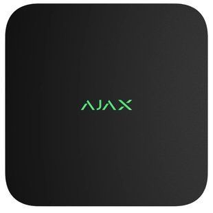 Відеореєстратор Ajax NVR DC (8ch) black 99-10025184 фото