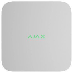 Відеореєстратор Ajax NVR DC (8ch) white 99-10025185 фото