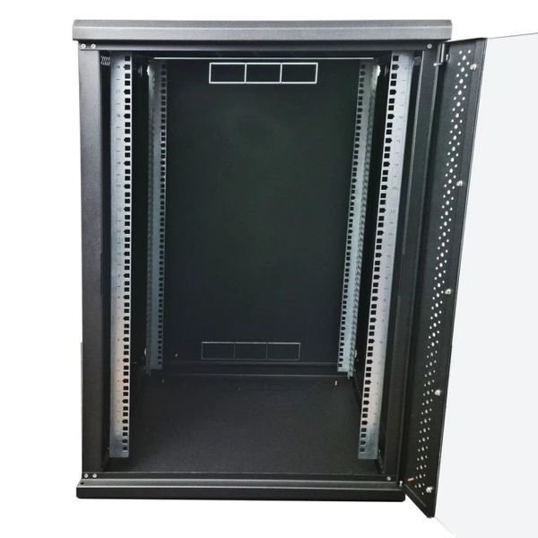 EServer 18U 600х500х907 скло, чорна Шафа 99-10027992 фото