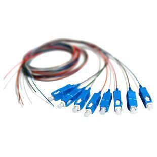 SM SC/UPC 1.5 m Easy strip для 8 вол. (Bl,Or,Gn,Br,Wh,Gr,Rd,Bk) Набір кольорових пігтейлів 99-10035158 фото