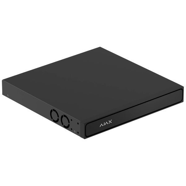 Відеореєстратор Ajax Superior NVR H2DAI8PAC (16ch) black 24ТБ PoE AI 99-10037667 фото