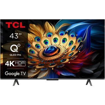 TCL 43C69B QLED 4K 60Hz Smart Google TV Titan Телевізор 99-10029950 фото