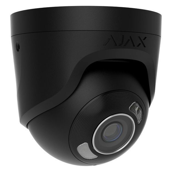 IP відеокамера Ajax TurretCam HL (8 Mp/4 mm) black 99-10027506 фото