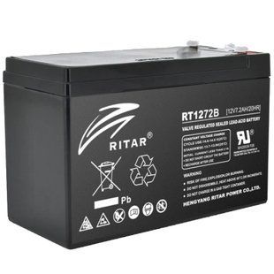 AGM RITAR RT1272B 12V 7.2Ah Аккумуляторная батарея 99-00022386 фото