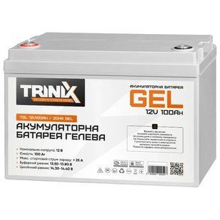 Trinix TGL12V100Ah/20Hr Акумулятор 12В 100А/год гелевий 99-00023297 фото