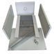 WMNC66-18U-FLAT Шафа 18U 600x600 мм Hypernet настінна розбірна 99-00008844 фото 3